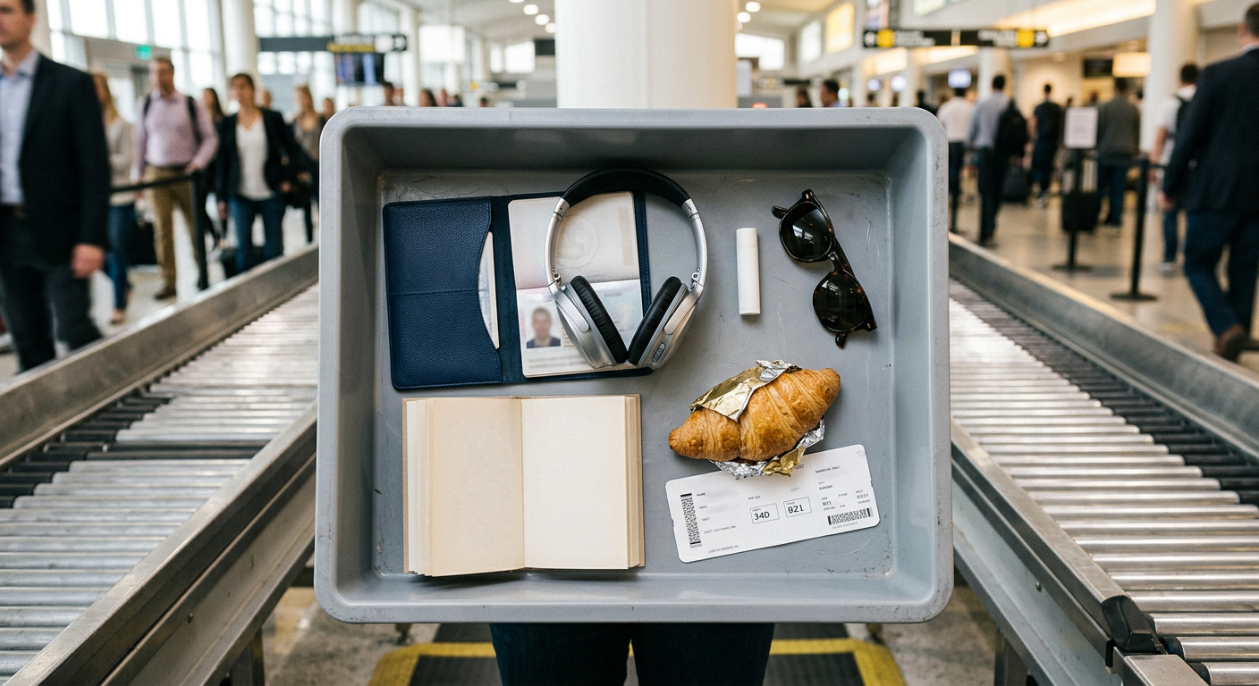 The Airport Tray-Aesthetic: Your New Pre-Flight Photo Op