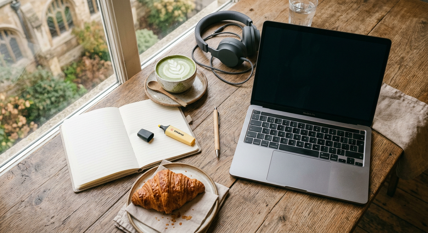 Cafecore Is The Vibe Shift For Productivity