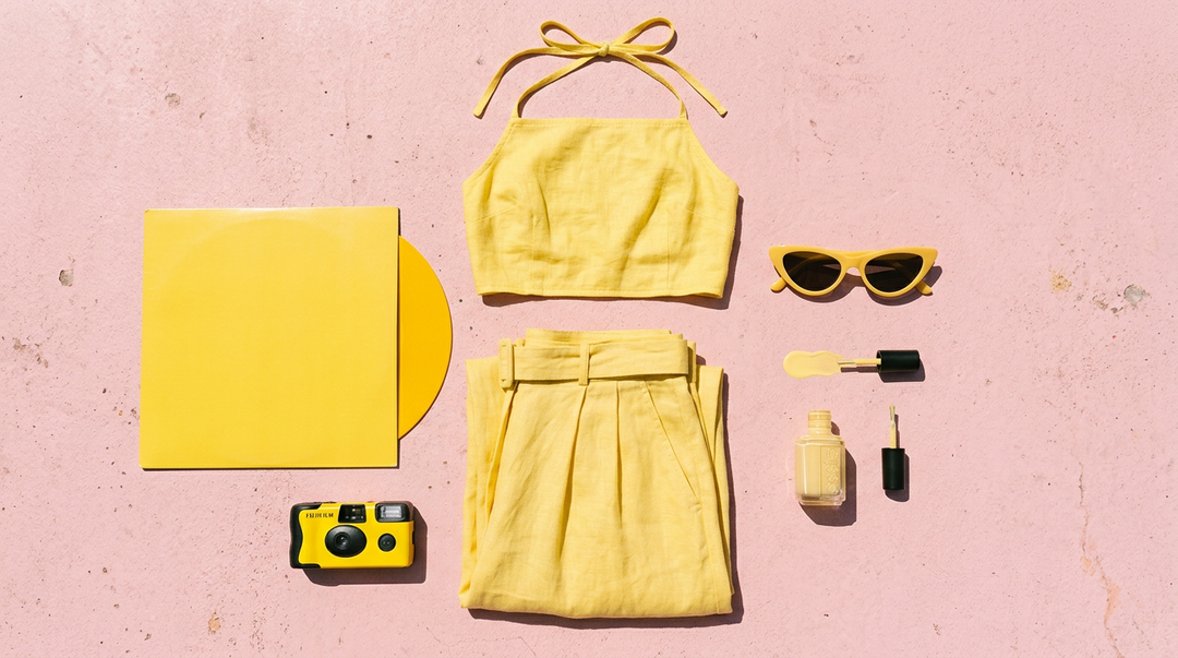Monochrome Pop Is The Look of The Summer
