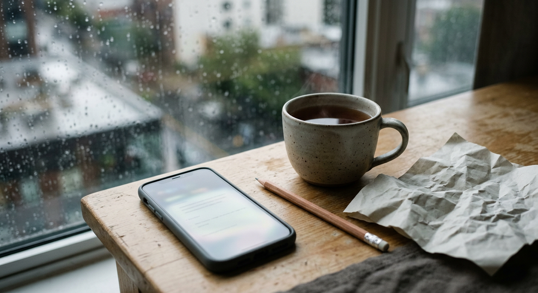 Text Me When You Get feelings: The Notes App Confessional