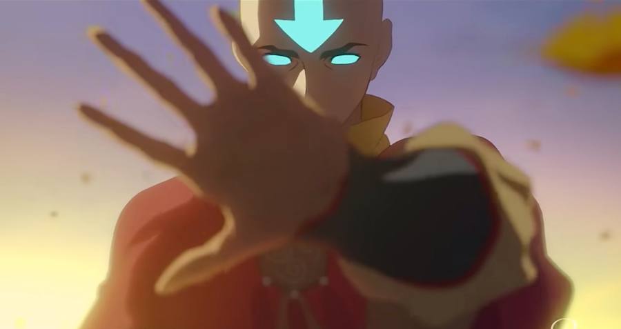 Screenshot from 'Avatar Aang: The Last Airbender'