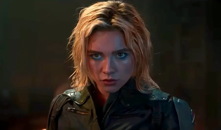 Screenshot from Florence Pugh from Marvel's 'Avengers: Doomsday'