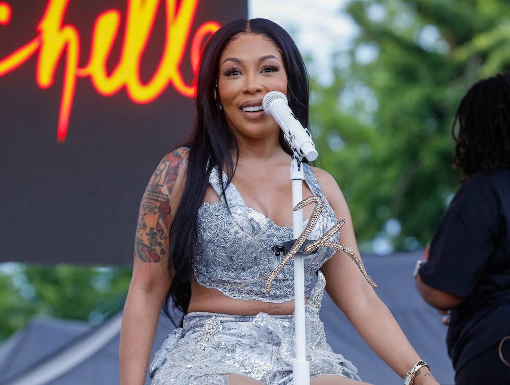 Singer K. Michelle performs at the 2026 Park Heights 5th George "Spider" Anderson Festival