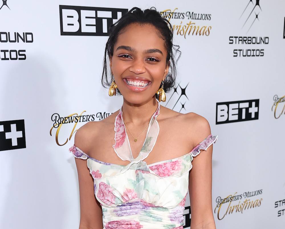Actress China Anne McClain at BET+ "Brewster's Millions: Christmas" Los Angeles Premiere
