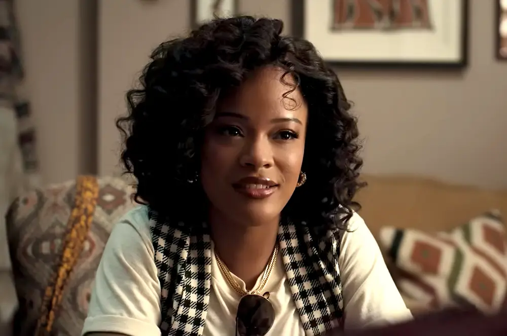 Screenshot from Netflix's 2026 "A Different World" reboot