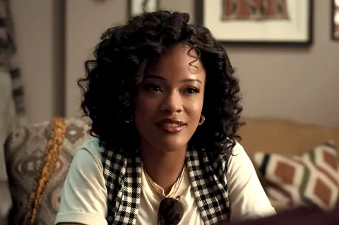 Screenshot from Netflix's 2026 "A Different World" reboot