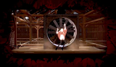 Screenshot from White Owls Inc. 2018 indie video game 'The Missing: J.J. Macfield and the Island of Memories'