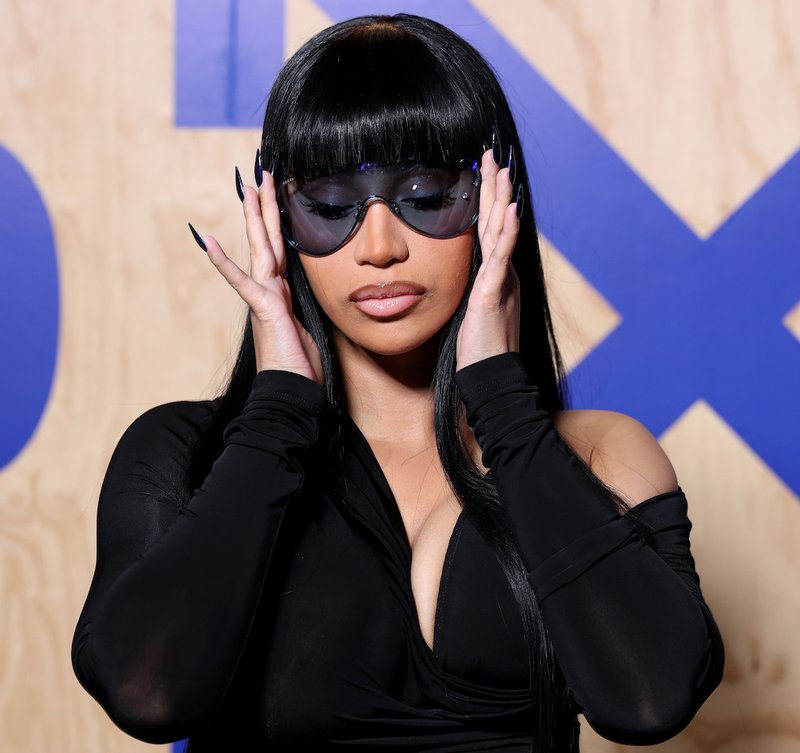 Cardi B attends 2026 Milan Fashion Week