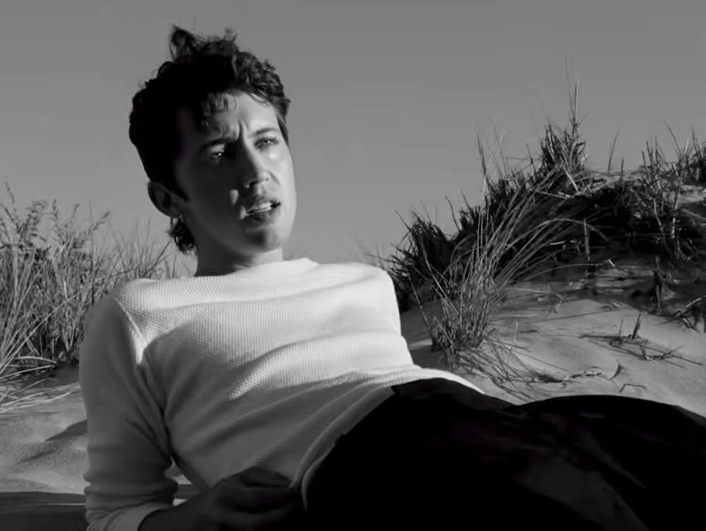 Screenshot from Troye Sivan's music video "FF"