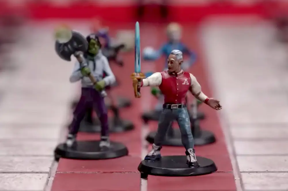 Dungeons and Dragons figurines