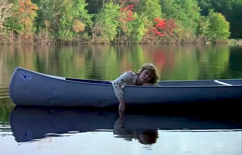 Adrienne King in the 1980 horror film 'Friday the 13th'
