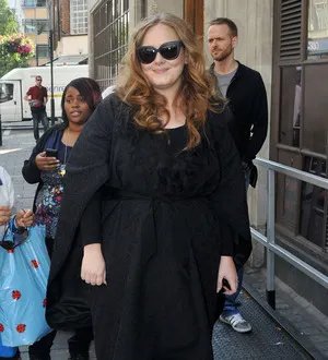 Adele brushes off Karl Lagerfeld's comments