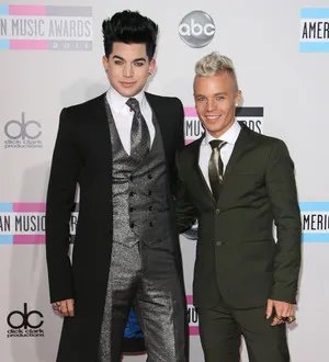 Adam Lambert laughs off arrest