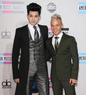 Adam Lambert laughs off arrest