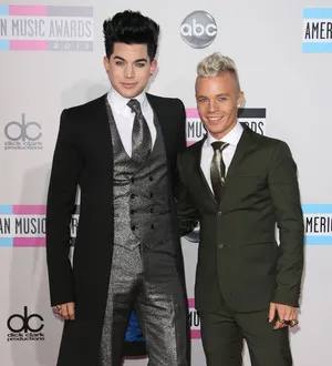 Adam Lambert laughs off arrest