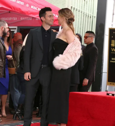 Adam Levine recruits Behati Prinsloo for Maroon 5 music video