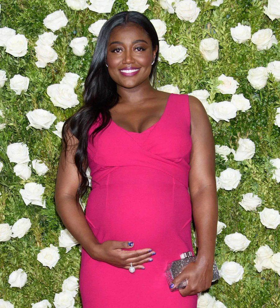 Actress Patina Miller is a first-time mother