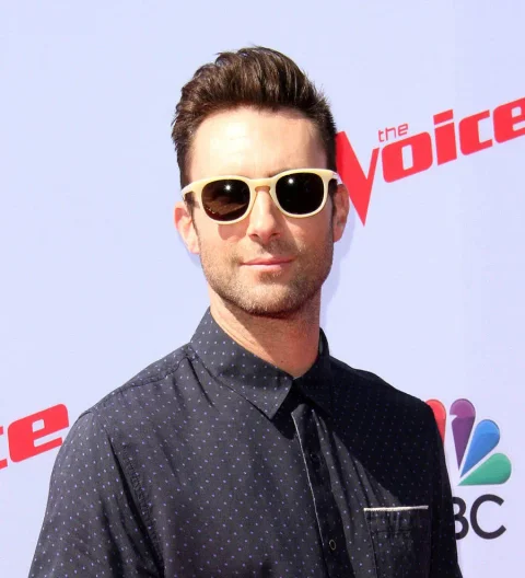 Adam Levine and wife Behati Prinsloo compare baby bumps