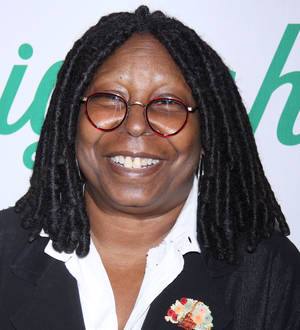 Whoopi Goldberg transforming herself into comic book hero