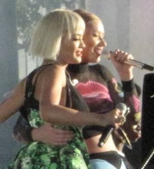 Iggy Azalea & Rita Ora raise temperatures at Made in America festival