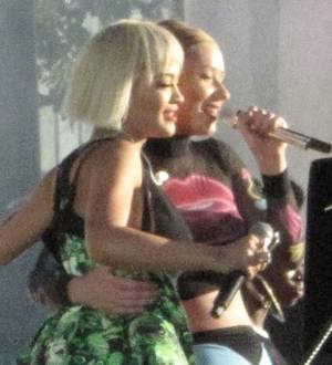 Iggy Azalea & Rita Ora raise temperatures at Made in America festival
