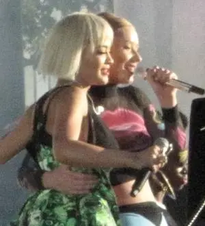 Iggy Azalea & Rita Ora raise temperatures at Made in America festival