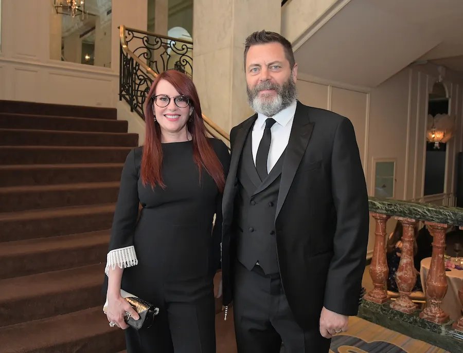 Love and Laughter: Nick Offerman and Megan Mullally Preview Their “Love Story”!