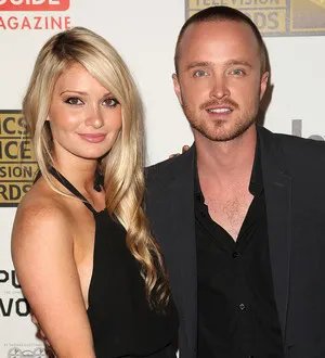 Aaron Paul asked for fiancee's hand in marriage after just two months