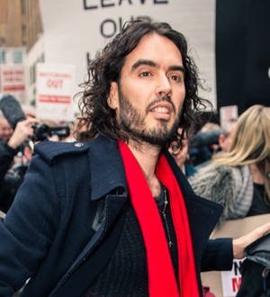 Russell Brand opening cafe at location of housing protests
