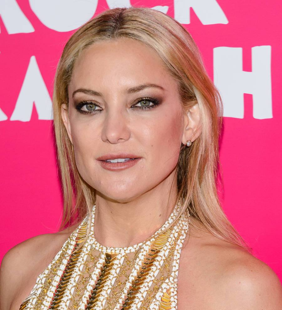 Kate Hudson receives food tips from Jamie Oliver