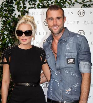 Lohan never saw Plein's designs before signing on as spokesmodel