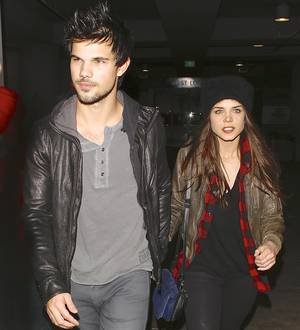 Taylor Lautner and Marie Avgeropoulos split - report