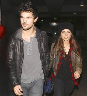 Taylor Lautner and Marie Avgeropoulos split - report