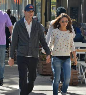 Ashton Kutcher and Mila Kunis make first public appearance with children