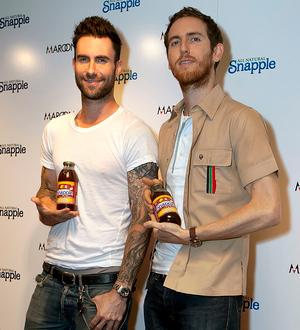 Maroon 5 launches Snapple drink