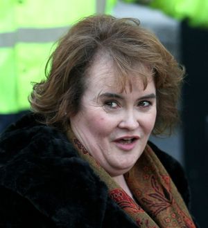 Susan Boyle's emotional outburst at roadside service station