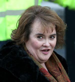 Susan Boyle's emotional outburst at roadside service station