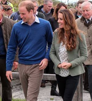 Prince William visits Diana's family