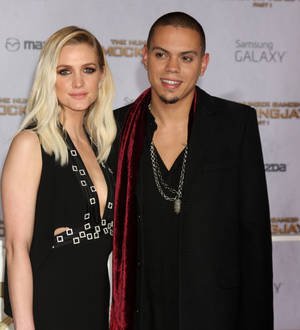 Evan Ross working with Ashlee Simpson on new music