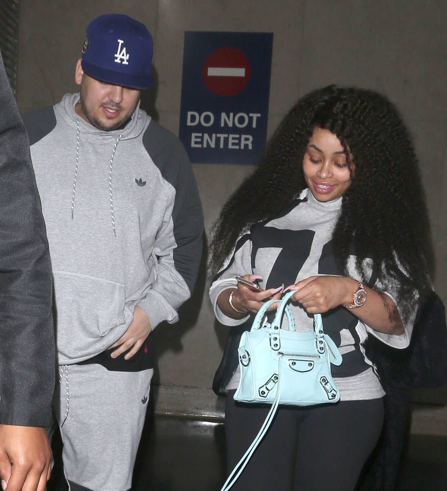 Kardashian-Jenners blank Rob and Blac Chyna engagement