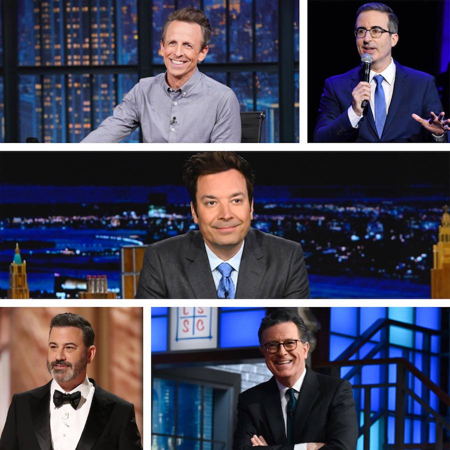 Late-Night Hosts Join Forces For Podcast To Raise Money For Their Staffs!
