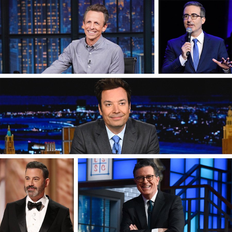 Late-Night Hosts Join Forces For Podcast To Raise Money For Their Staffs!