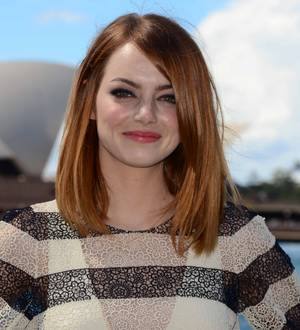 Emma Stone cries at Melanie Brown message
