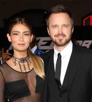 Aaron Paul speaks of his pride as wife is honoured for charity work