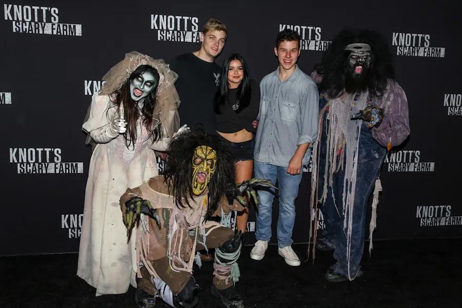 Vanessa Hudgens, Ariel Winter, and More Kick Off Halloween at Knott's Scary Farm!