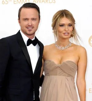 Aaron Paul moved in with Lauren Parsekian only after marriage