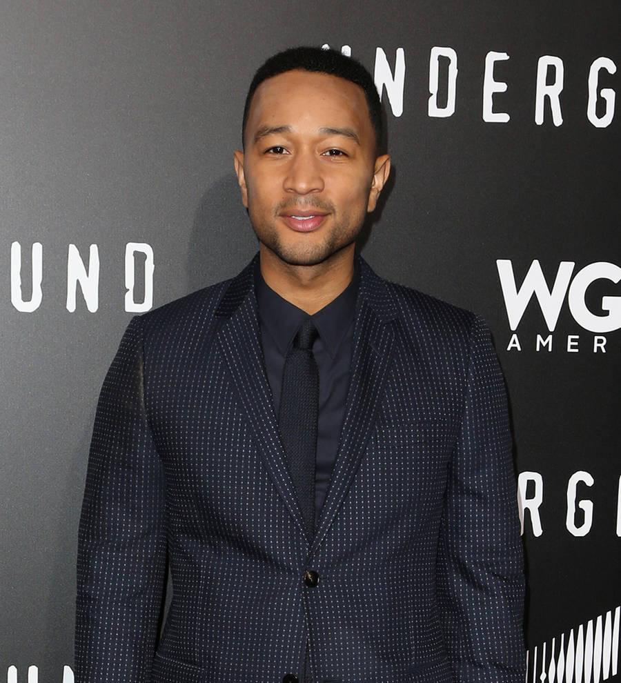 John Legend Surprises Commuters with Impromptu Gig at London Train Station