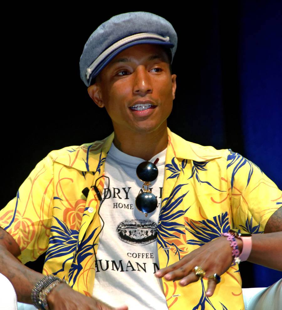 Pharrell Williams is school's official artist