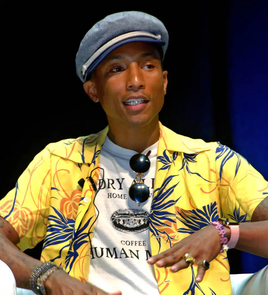Pharrell Williams is school's official artist