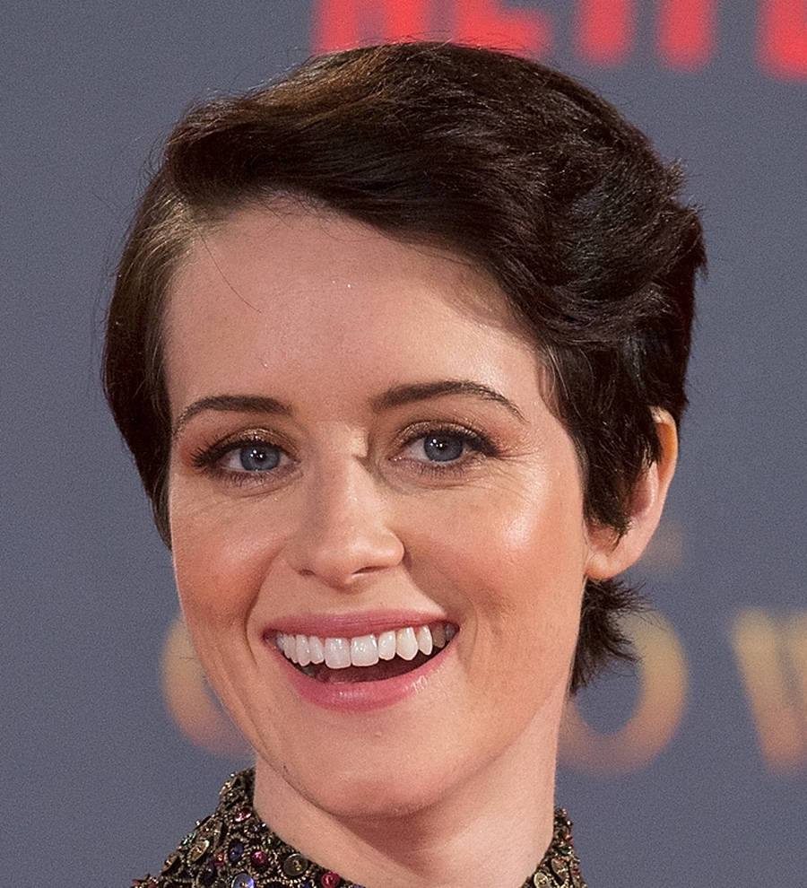 Claire Foy swears she received more attention as a blonde